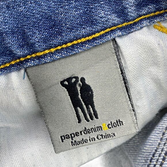 Paper Denim & Cloth Womens 31/12 Isabella Capri Jeans Medium Wash Denim Cropped - Picture 9 of 13